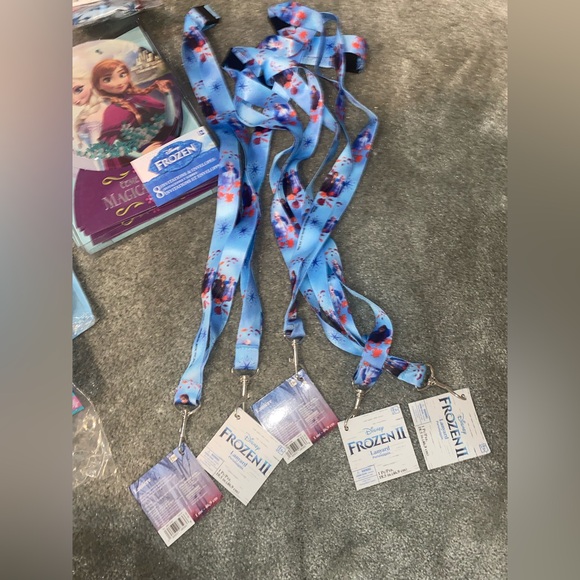 Disney Frozen Celebration birthday party Kit with Blue and Purple Accents
